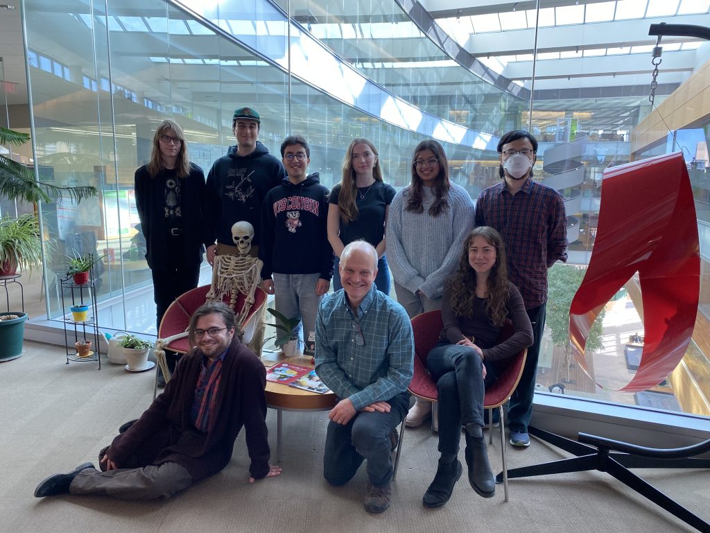 group photo of the Baum Lab
