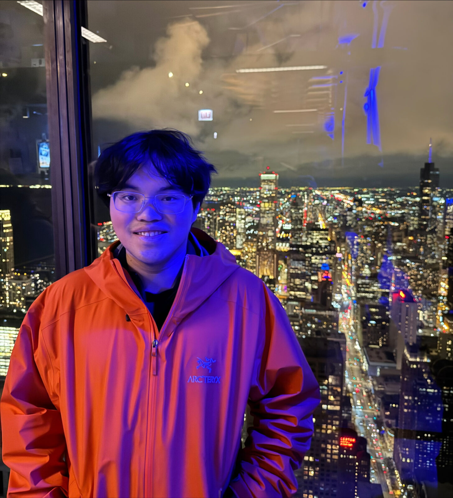 Ray Wang and a city at night